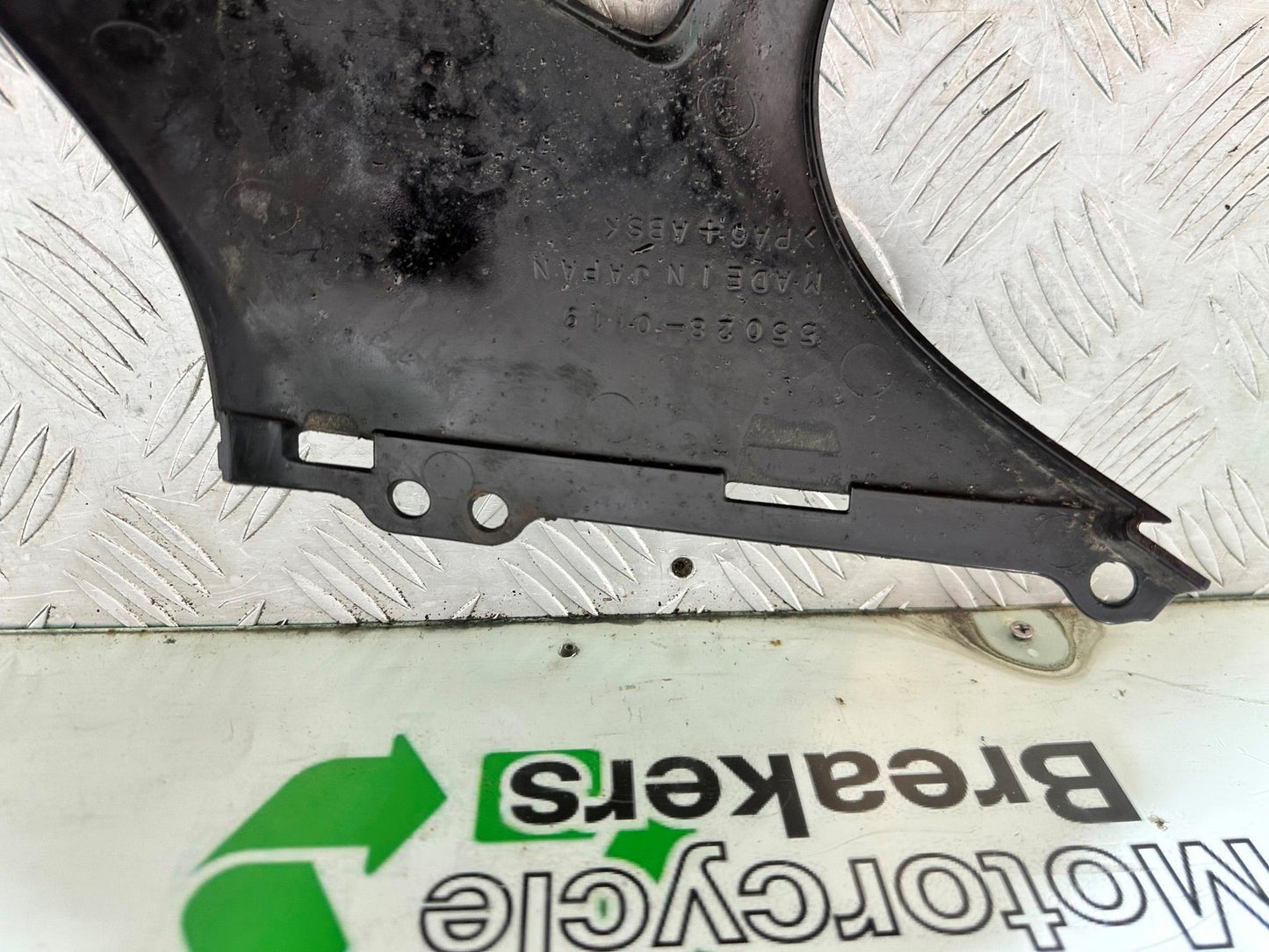 KAWASAKI ER6 F ER6F LEFT BELLY PAN YEAR 2005-2008 (CMB1178)