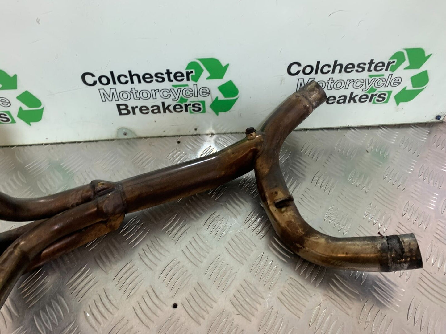 HONDA CBR1100 BLACKBIRD EXHAUST DOWNPIPES  YEAR 1996-1998 (CMB1017)