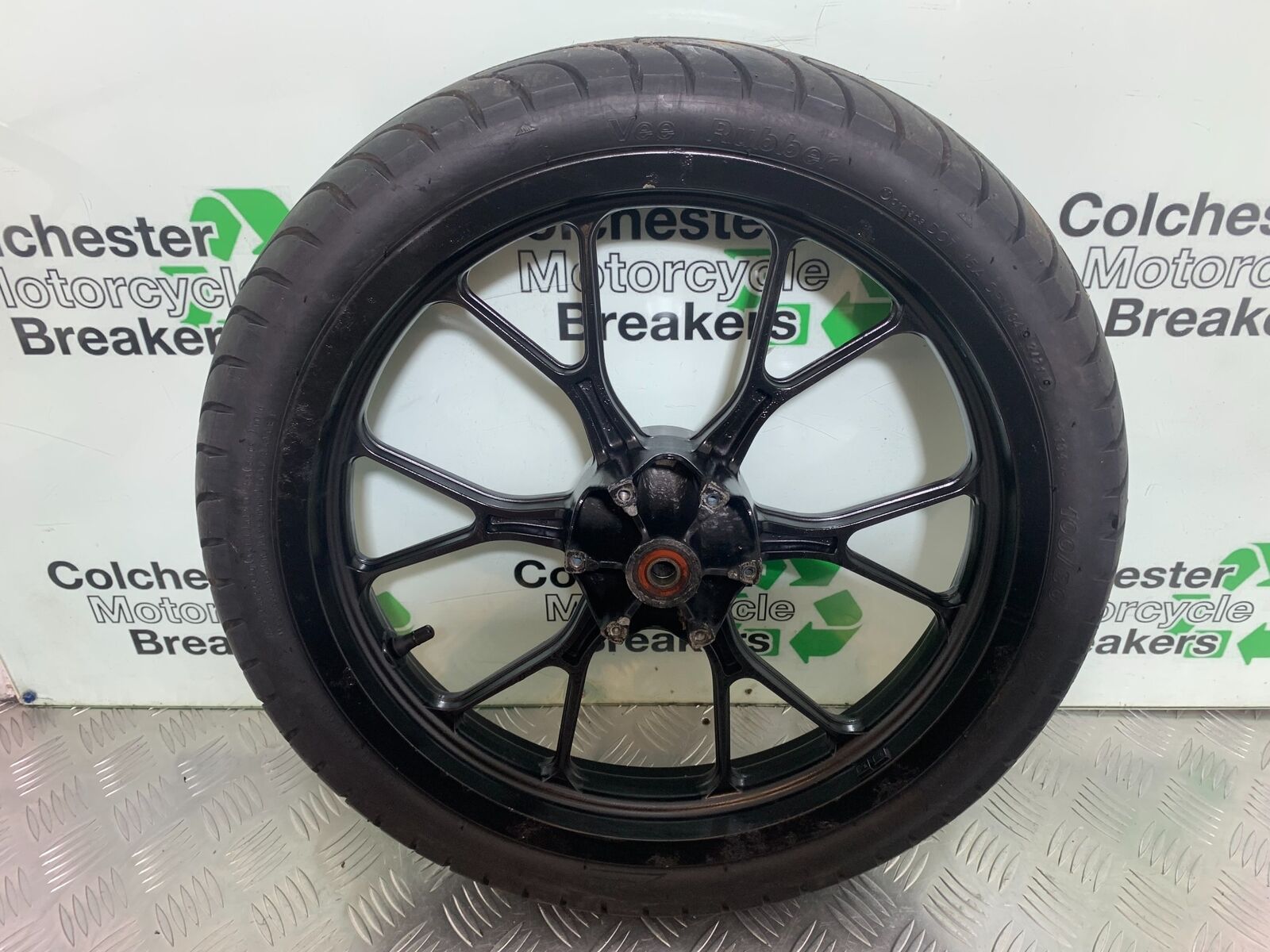 APRILIA RS4 125 FRONT WHEEL (DAMAGED)  YEAR 2011-2016 (STOCK 994)