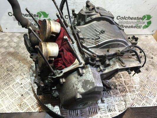 YAMAHA XTZ 750 SUPER TENERE ENGINE BOTTOM END   (STOCK 889)