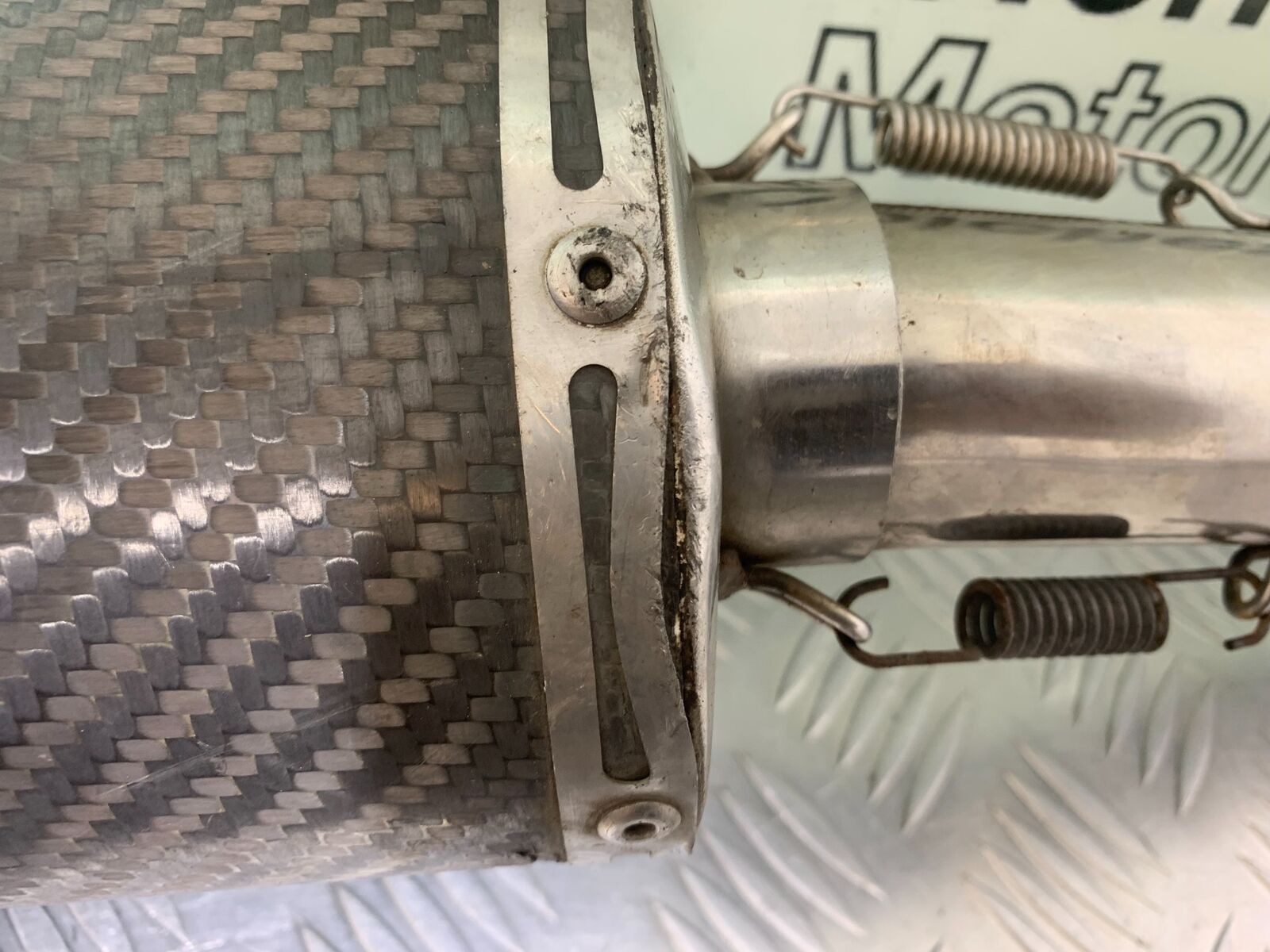 YAMAHA YZF600 YZF 600 THUNDERCAT CARBON RACE SILENCER   1996-2003 (CMB1046)