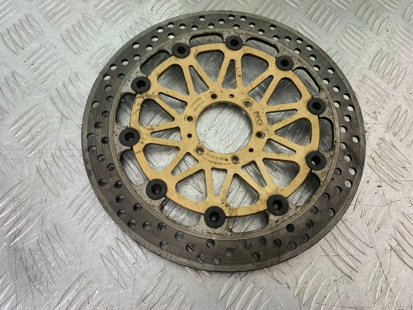 HONDA VFR800 PRE V-TEC 1 X FRONT BRAKE DISC  YEAR 1998-2001 (CMB1233)