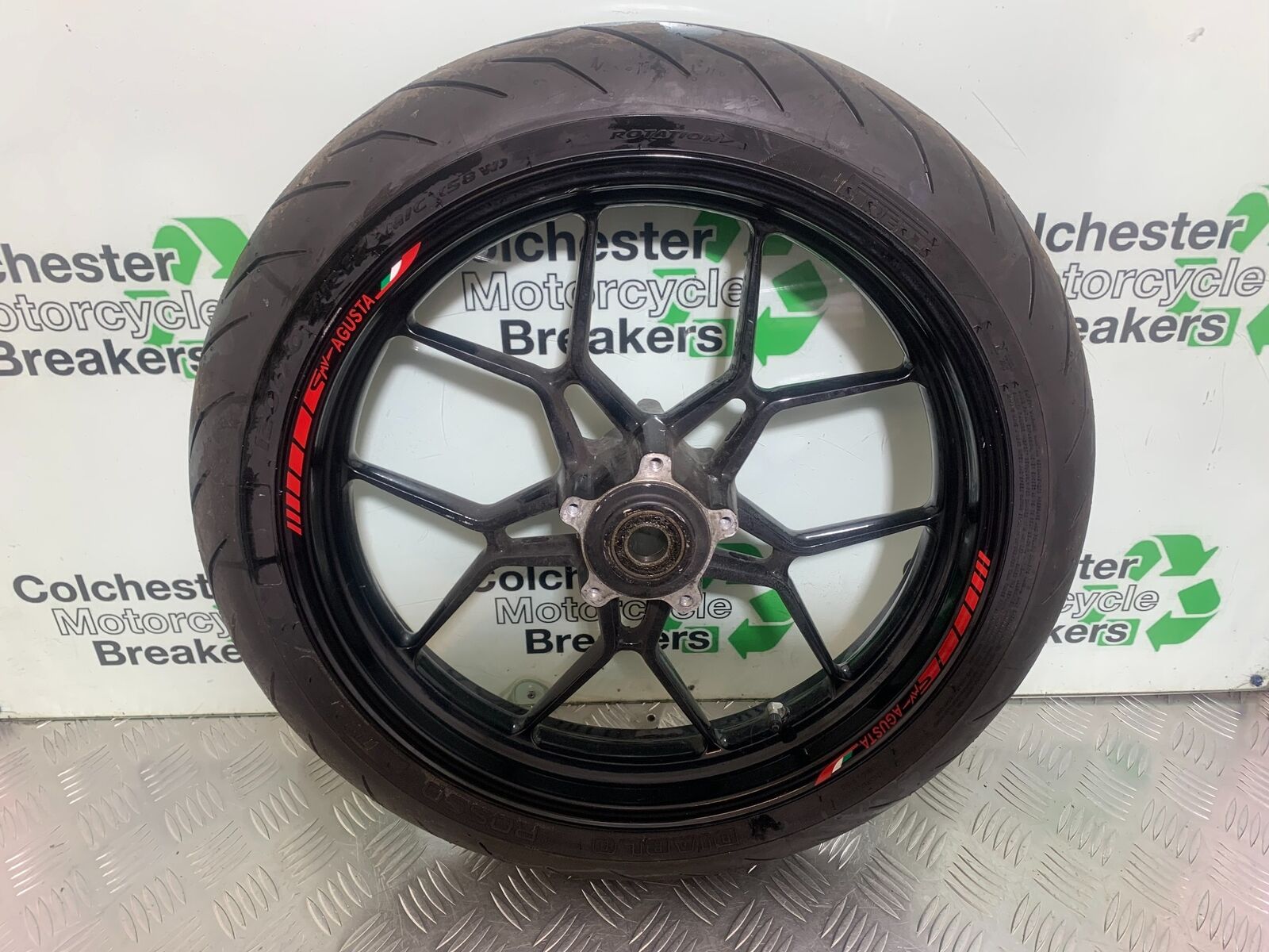 MV AGUSTA TURISMO VELOCE 800 FRONT WHEEL  YEAR 2014-17 (CMB1051)