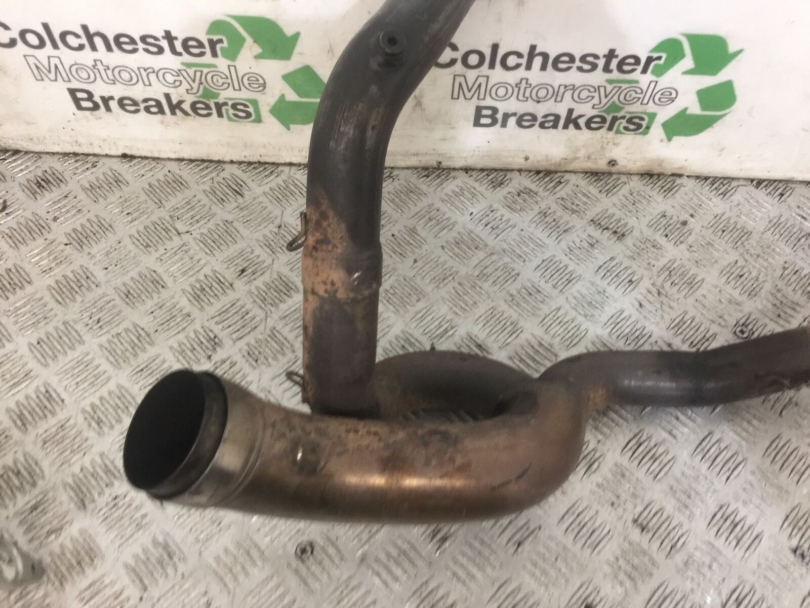 APRILIA RSV1000 RSV 1000 EXHAUST DOWNPIPES  YEAR 1999 2000 (STOCK 770)