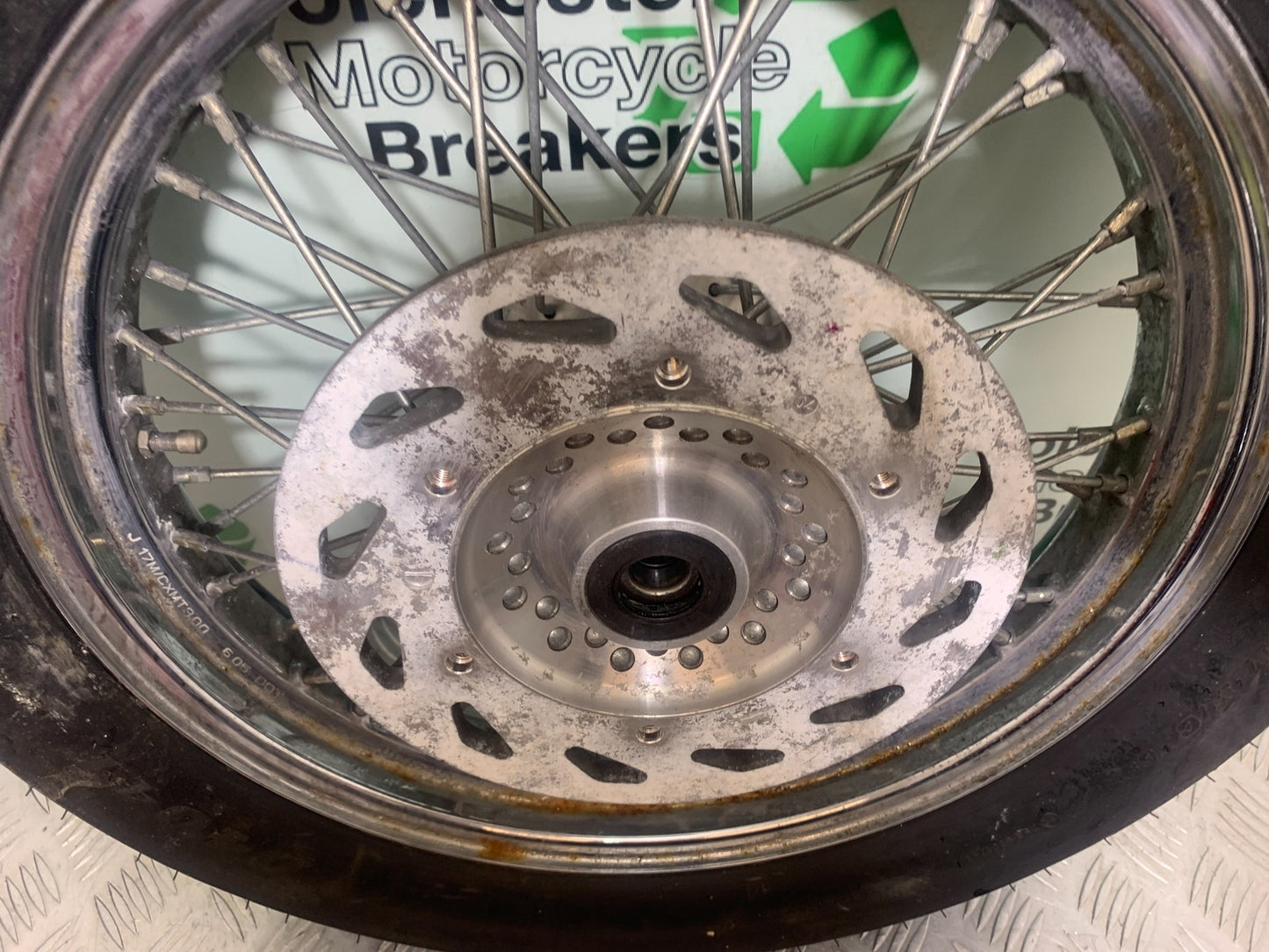 HONDA VTX1300 S-6 FRONT WHEEL  YEAR 2004-09 (CMB1159)