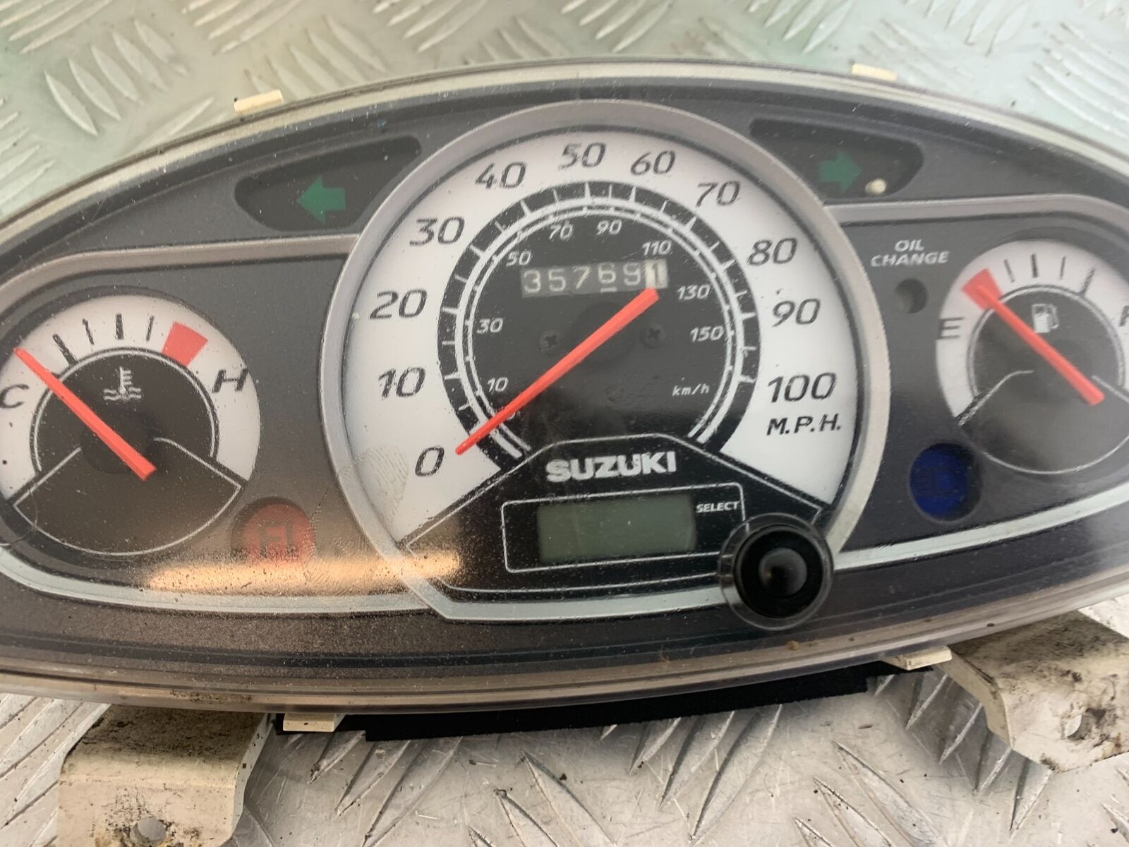 SUZUKI AN 200 UN 200 BURGMAN CLOCKS SPEEDO DASH   YEAR 2007-09 (CMB1128)
