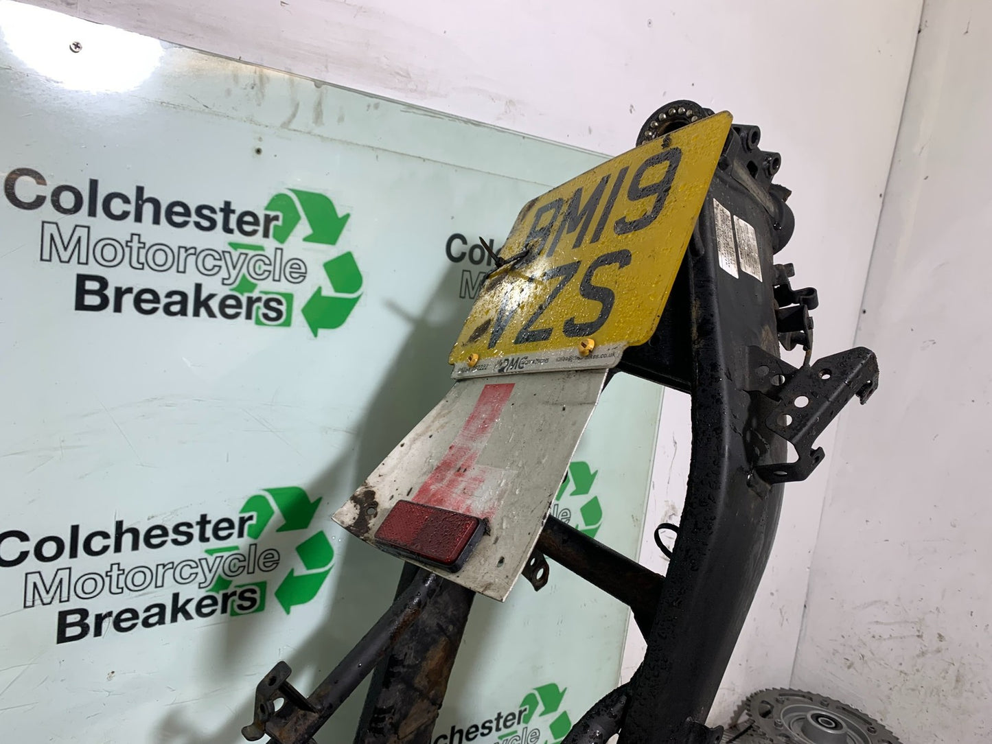 YAMAHA YZF-R125 YZF 125 FRAME REG LOG BOOK  YEAR 2019-2022 (CMB1263)
