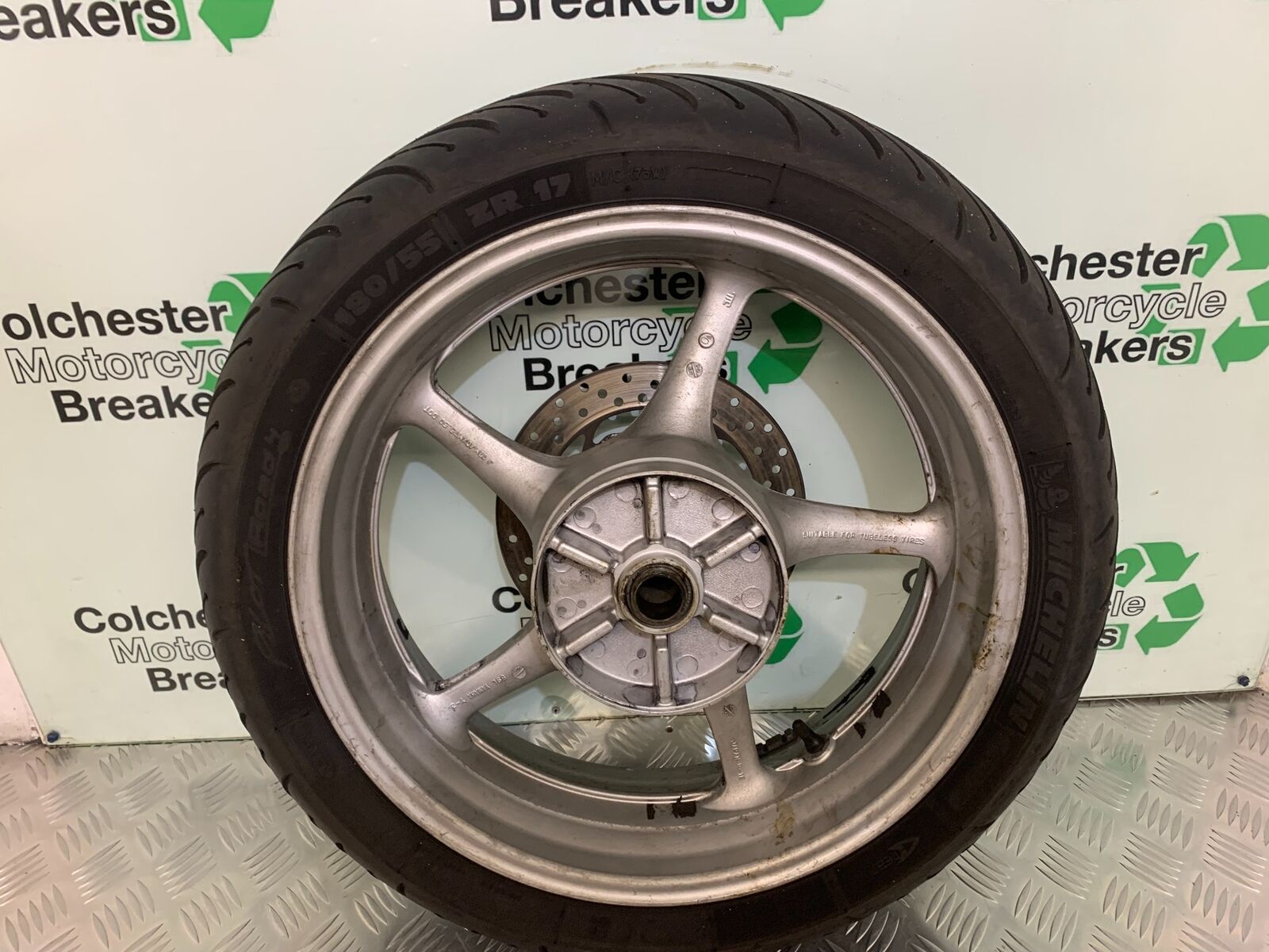 YAMAHA FZ6 FAZER REAR WHEEL YEAR 2004-2007  (STOCK 955)