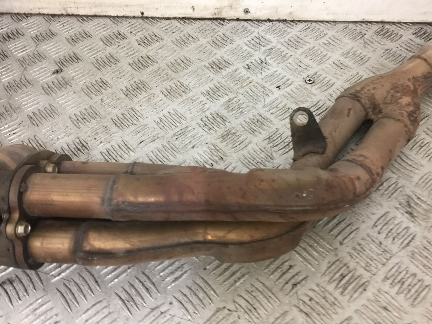 HONDA CBR929 FIREBLADE EXHAUST DOWNPIPES  YEAR 2000-01  (STOCK 683)