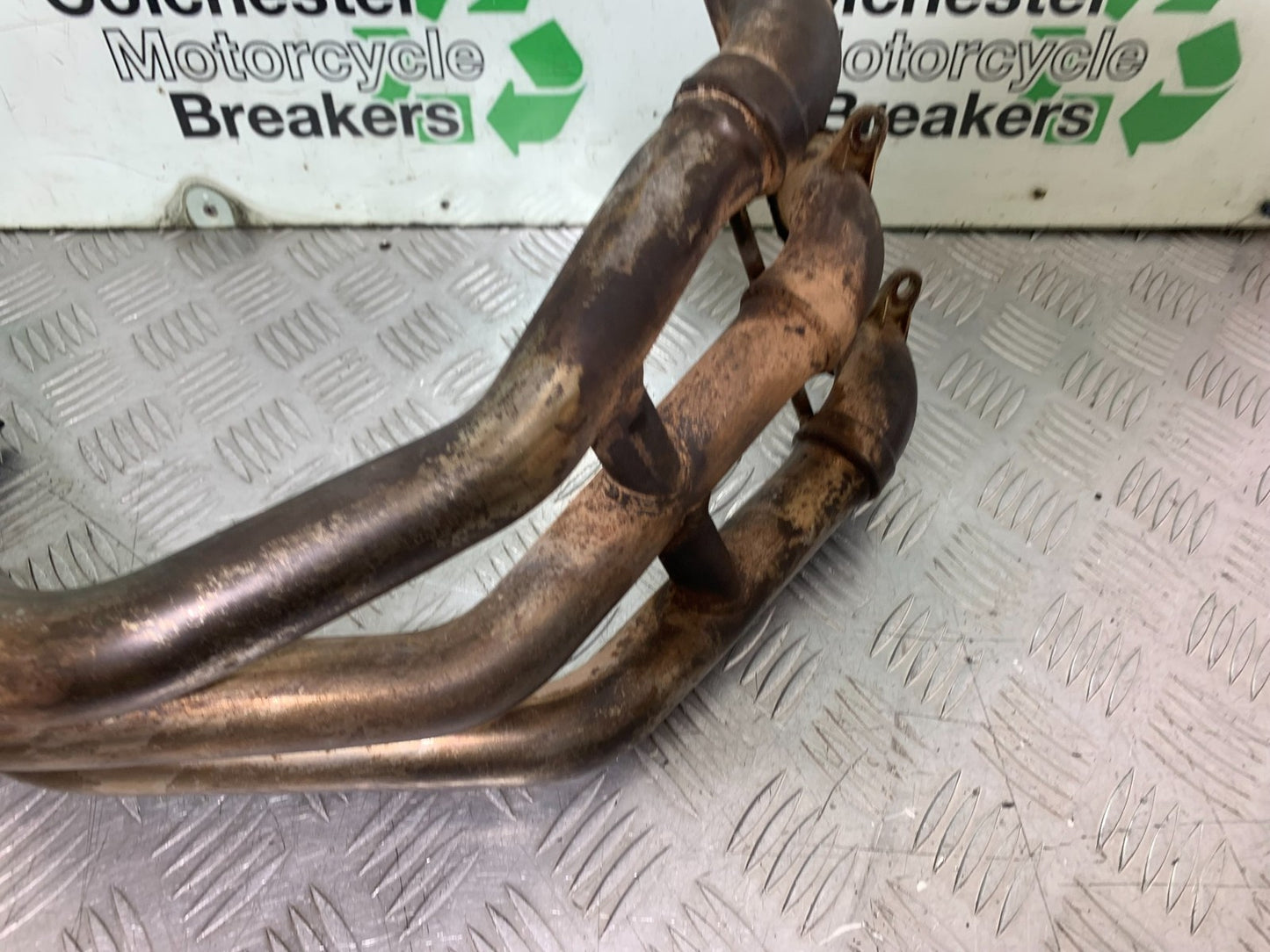 TRIUMPH SPEED TRIPLE R 1050 EXHAUST DOWNPIPES  2009 (CMB1183)