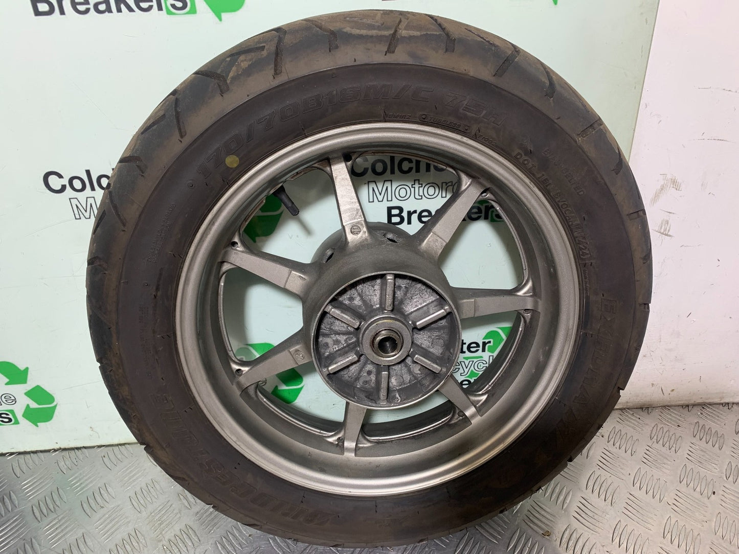 YAMAHA XVS 1300 MIDNIGHT STAR REAR WHEEL  YEAR 2007-16 (CMB1200)