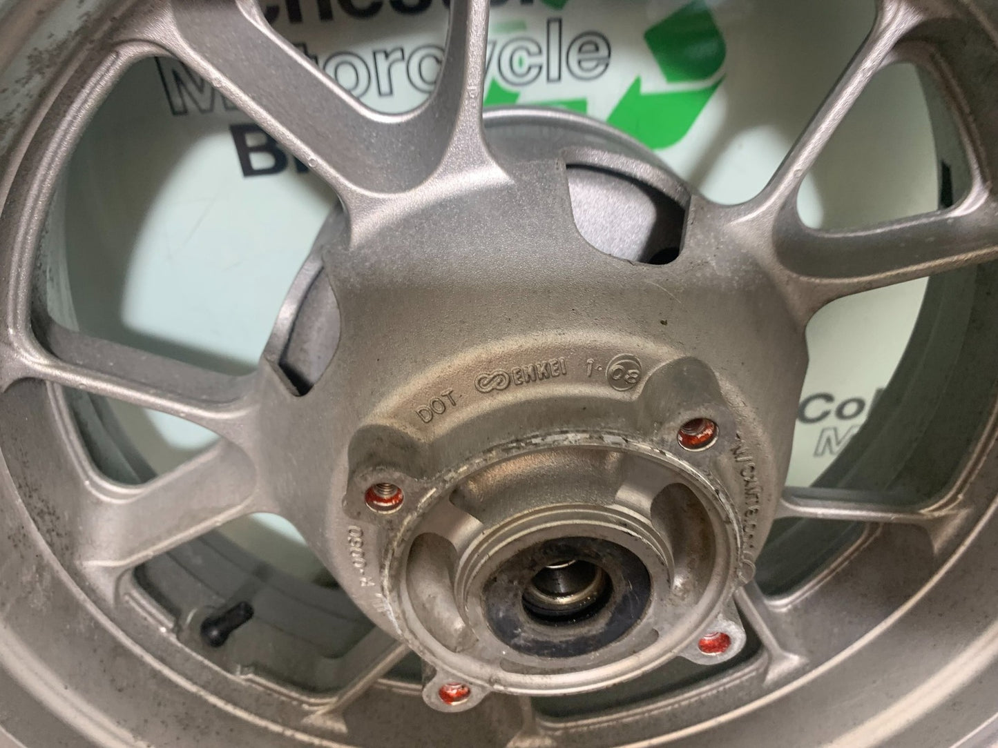 KAWASAKI GTR1400 GTR 1400 REAR WHEEL (GOOD TYRE) YEAR 2007-2009 (CMB1174)