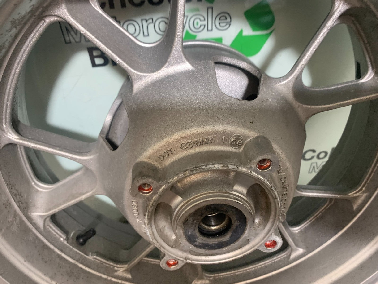 KAWASAKI GTR1400 GTR 1400 REAR WHEEL (GOOD TYRE) YEAR 2007-2009 (CMB1174)