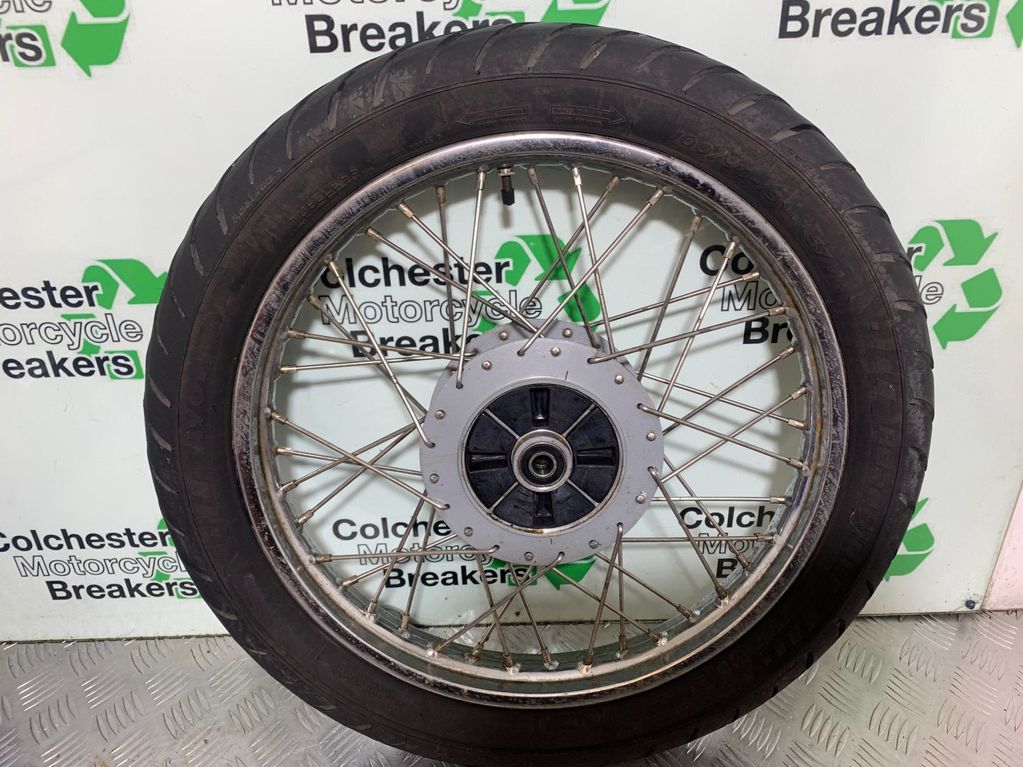 ROYAL ENFIELD BULLET 500 EFI REAR WHEEL  YEAR 2008 - 2016 (CMB1153)