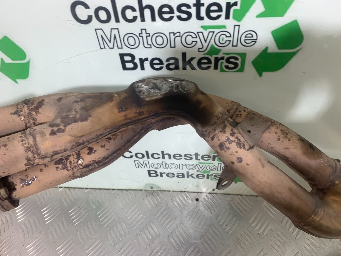 HONDA CBR 929 RRY FIREBLADE EXHAUST DOWNPIPES  YEAR 2000-01 (CMB1026)