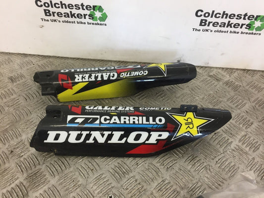 SUZUKI RMZ250 RMZ 250 FORKS COVERS   YEAR 2010