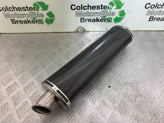 VIPER EXC501 END CAN CARBON SILENCER SLIP ON 51mm - HONDA KAWASAKI SUZUKI YAMAHA