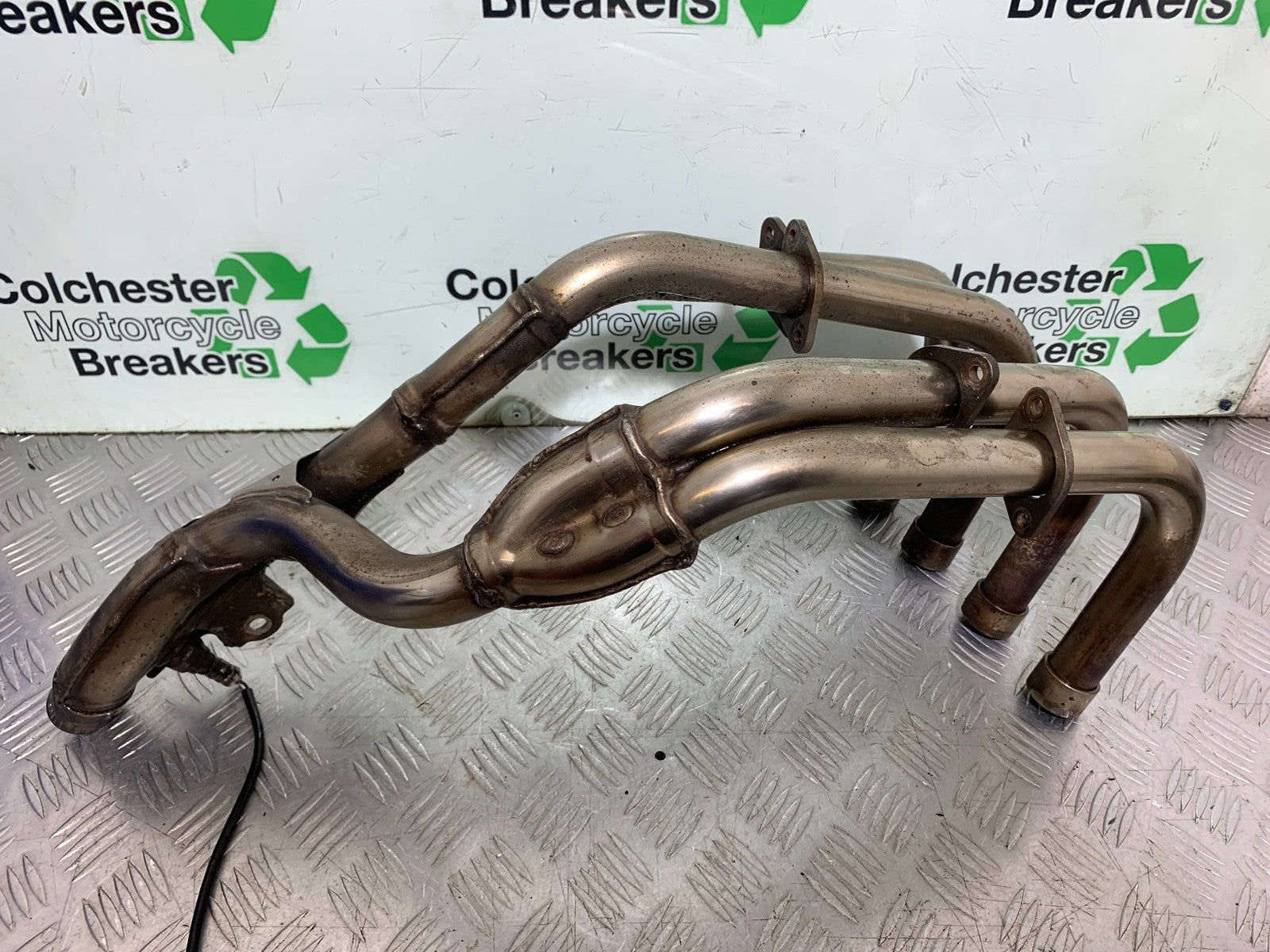 HONDA CBF600 CBF 600 EXHAUST DOWNPIPES  YEAR 2004 -07 (CMB1247)