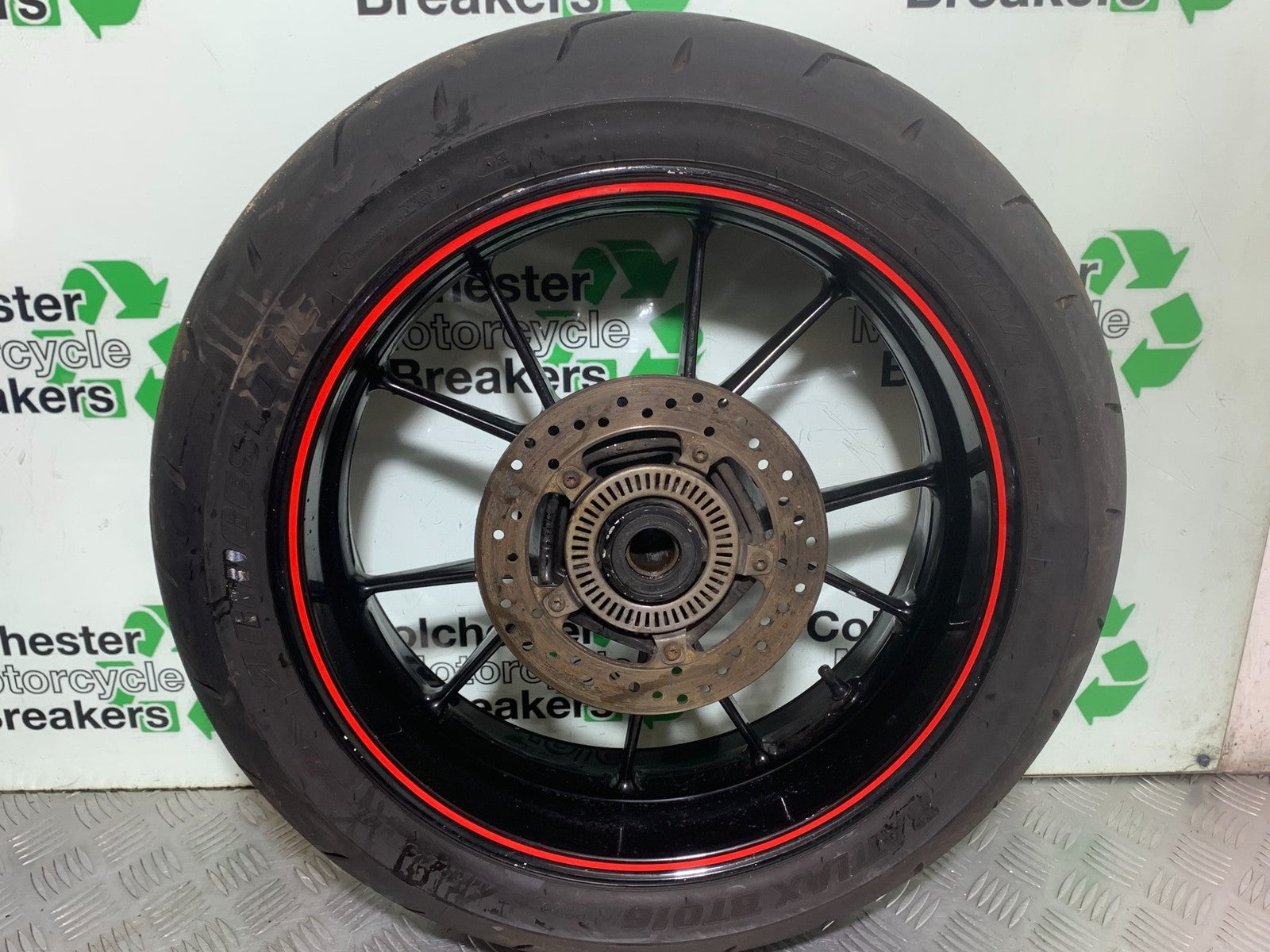 BMW S1000 RR REAR WHEEL AND DISC   YEAR 2015-2018 (CMB1246)