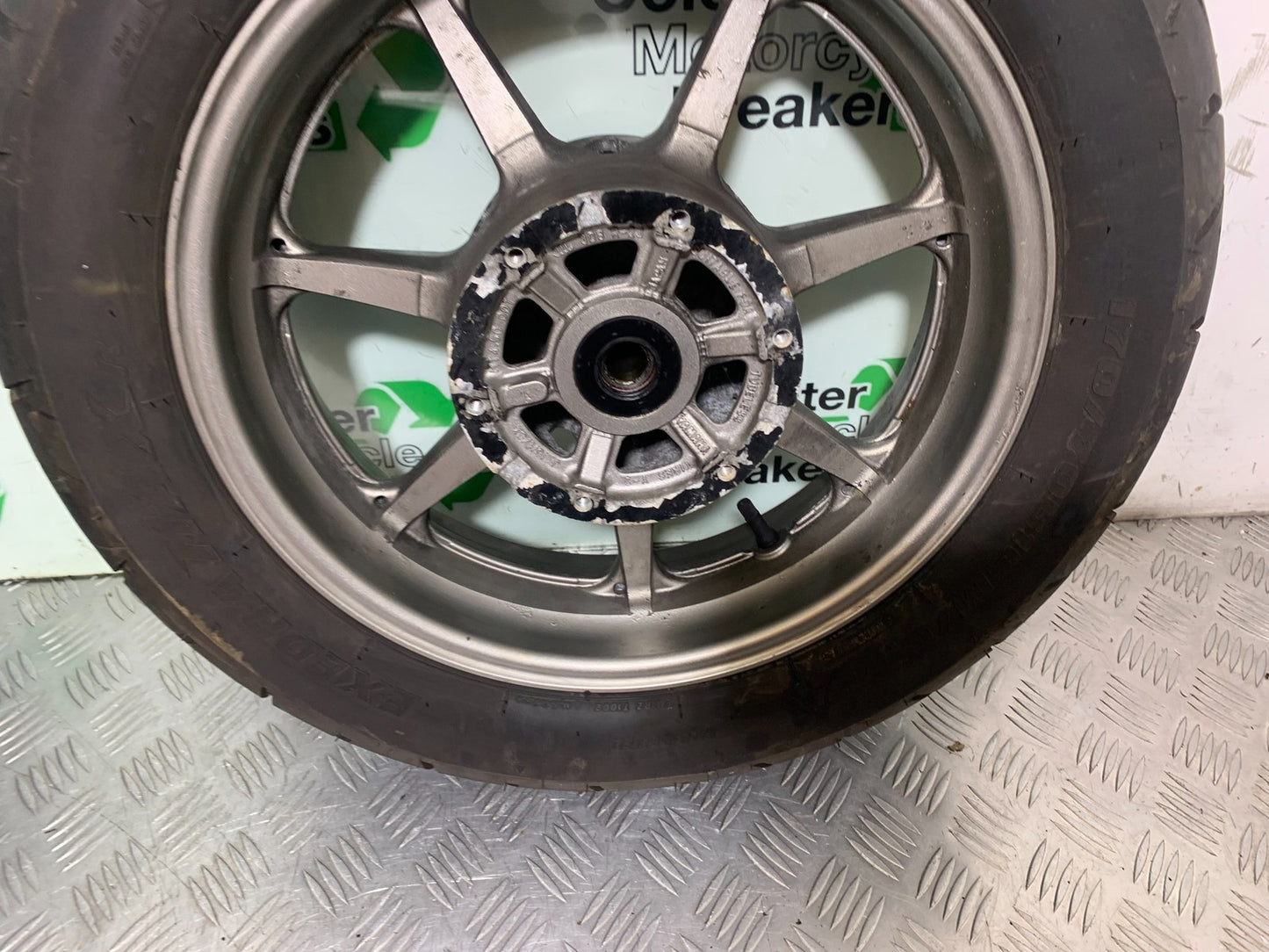 YAMAHA XVS 1300 MIDNIGHT STAR REAR WHEEL  YEAR 2007-16 (CMB1200)
