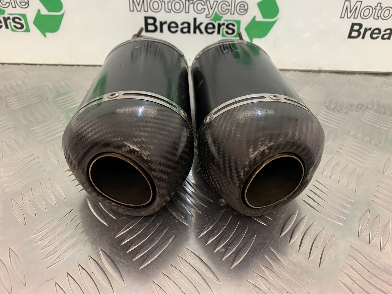 KAWASAKI Z1000 SX RACE SILENCERS   YEAR 2011-16 (STOCK 942)