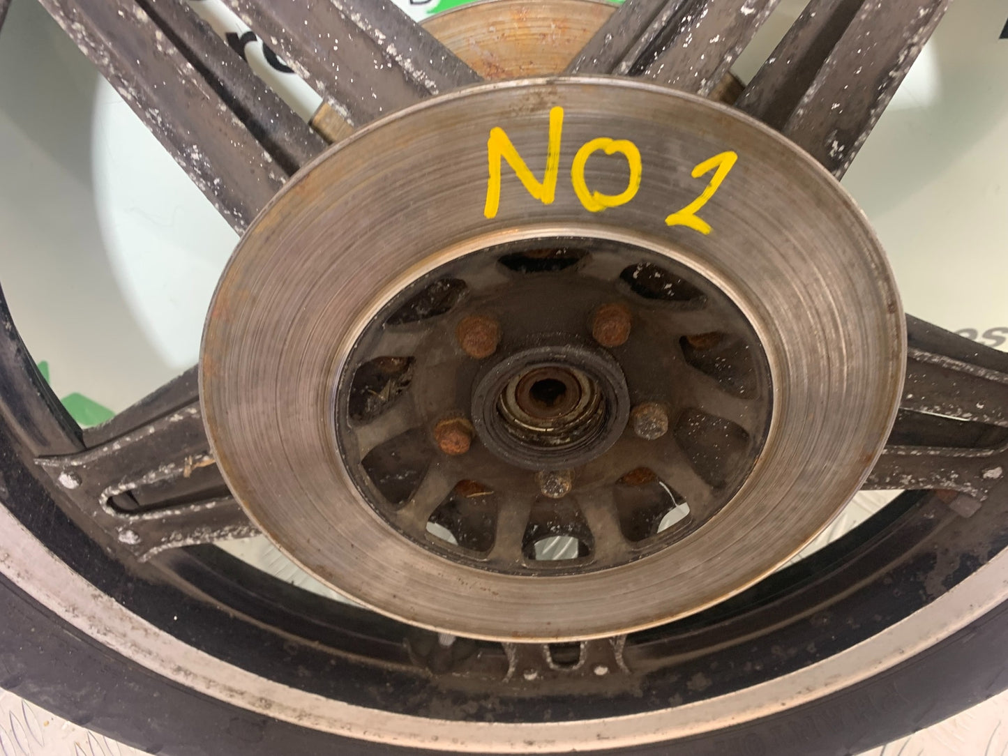 HONDA CX500 CX 500 FRONT WHEEL (NO2)  YEAR 1978 1981 (CMB1137)