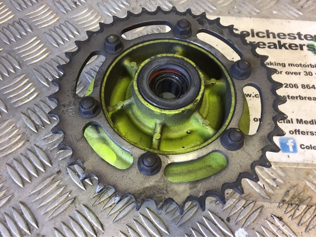 KAWASAKI ZX6 ZX6R ZX6F REAR SPROCKET CARRIER  YEAR 1995 - 1996