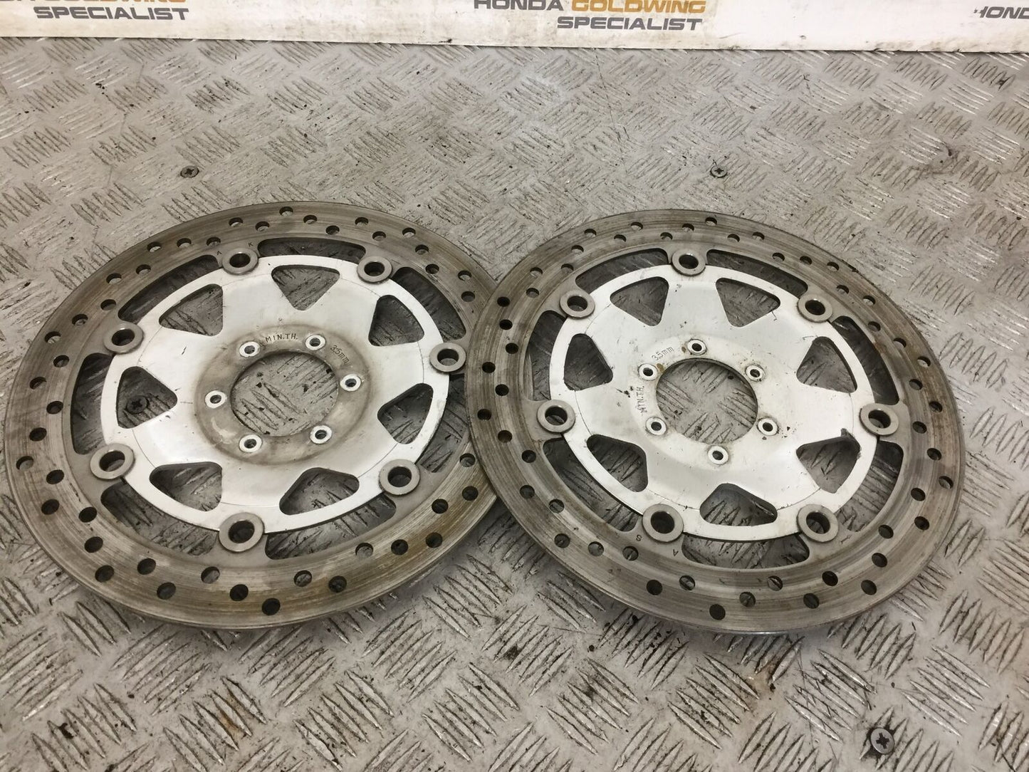 HONDA GL1800 GL 1800 FRONT BRAKE DISCS   YEAR 2004-10 ABS (STOCK 890)