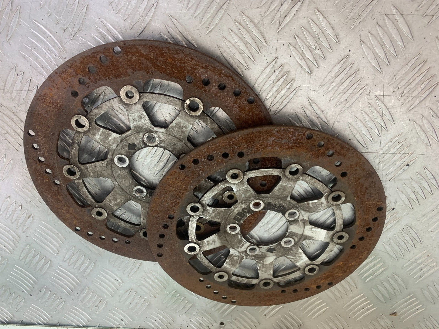 KAWASAKI ZX6R ZX6 F EBC FRONT BRAKE DISCS  YEAR 1995-1997 (CMB1169)