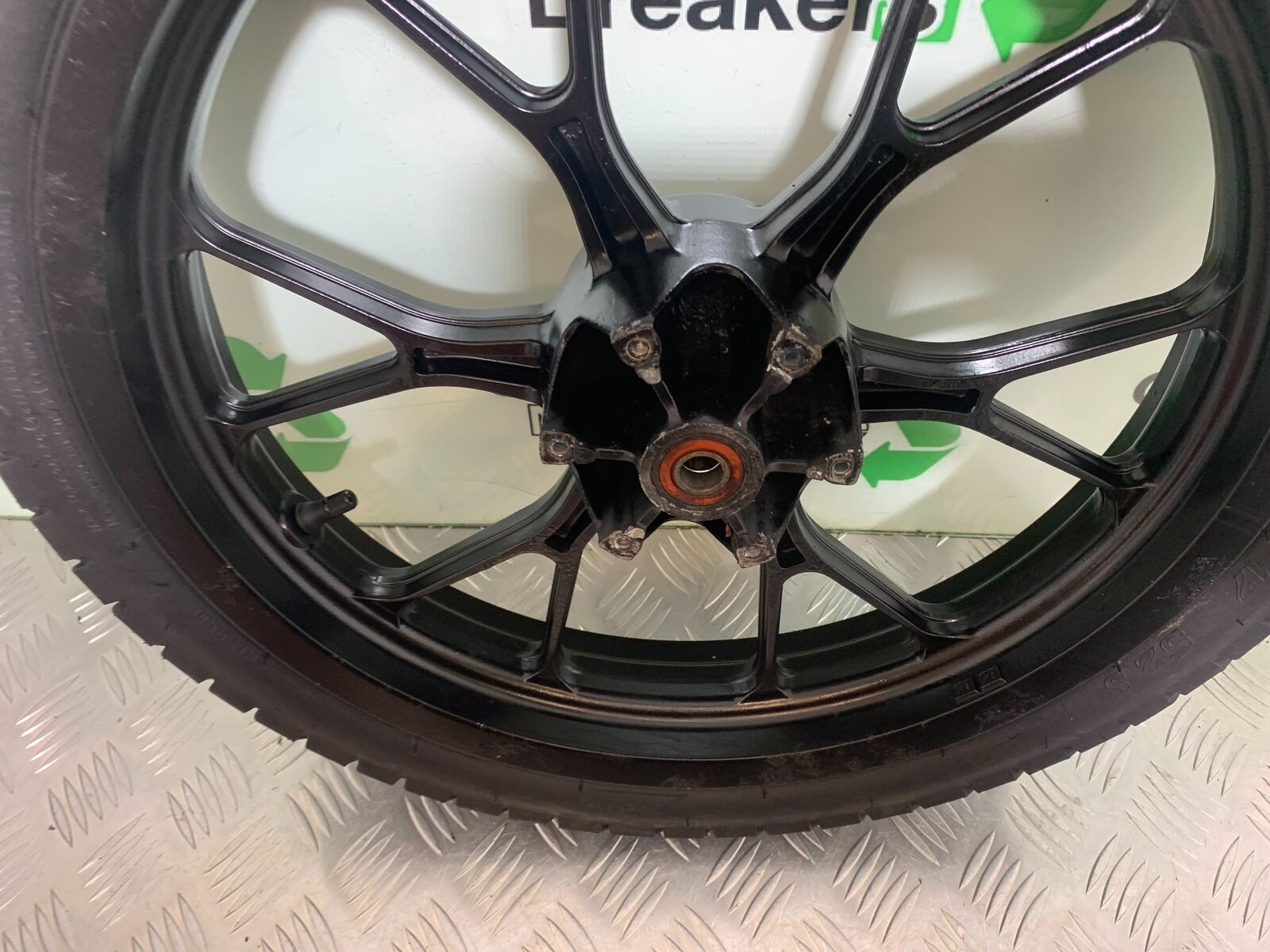 APRILIA RS4 125 FRONT WHEEL (DAMAGED)  YEAR 2011-2016 (STOCK 994)