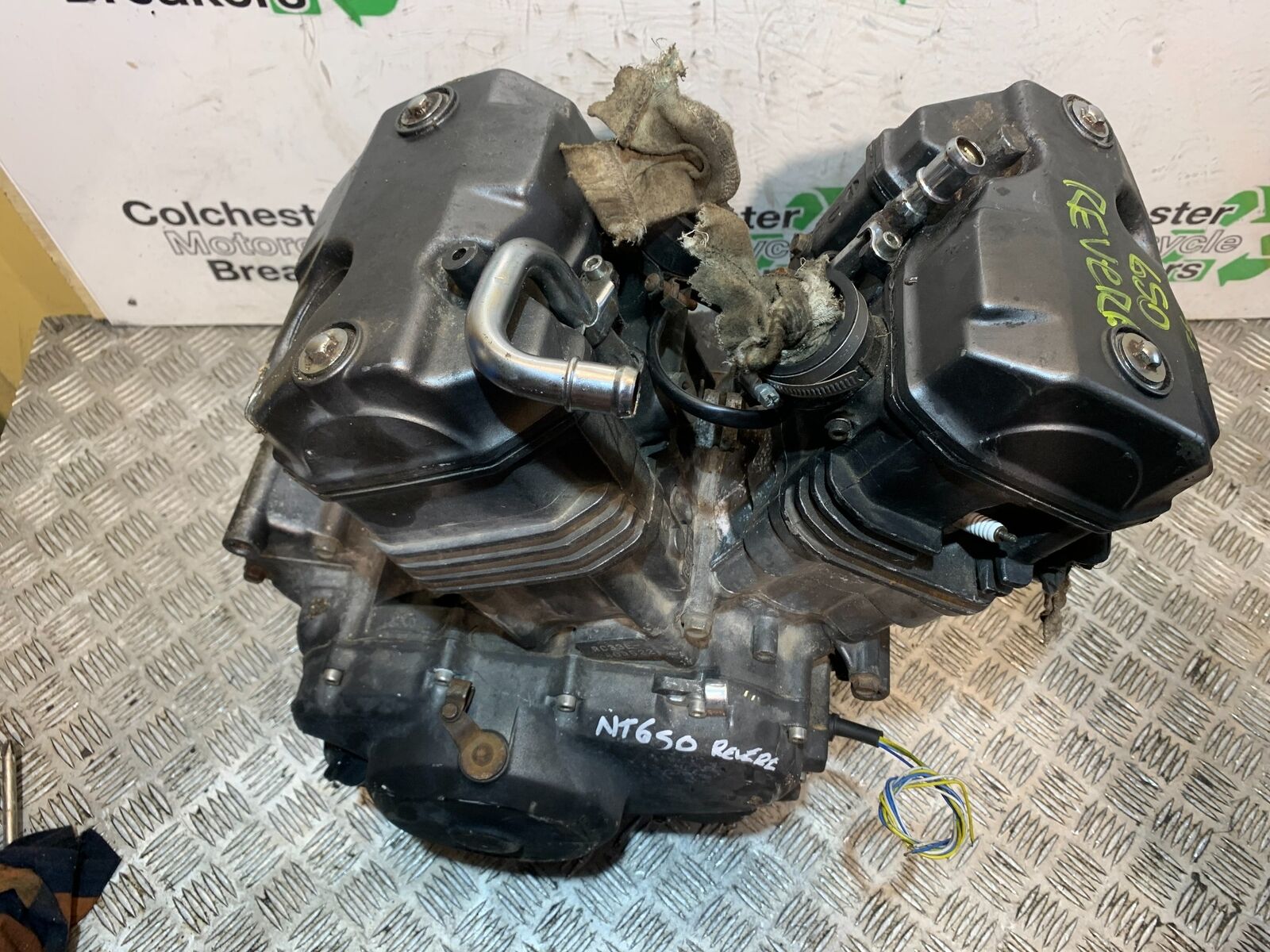 HONDA NTV 650 REVERE ENGINE YEAR 1988-1996  (CMB1025))