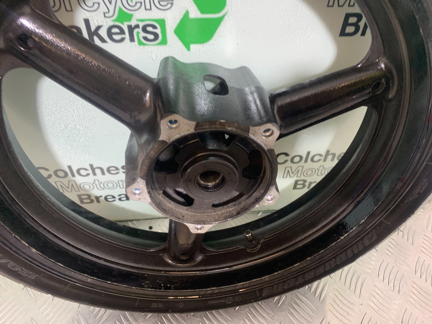 SUZUKI GSX650 F GSX 650 F FRONT WHEEL   YEAR 2008-16 (CMB1045)