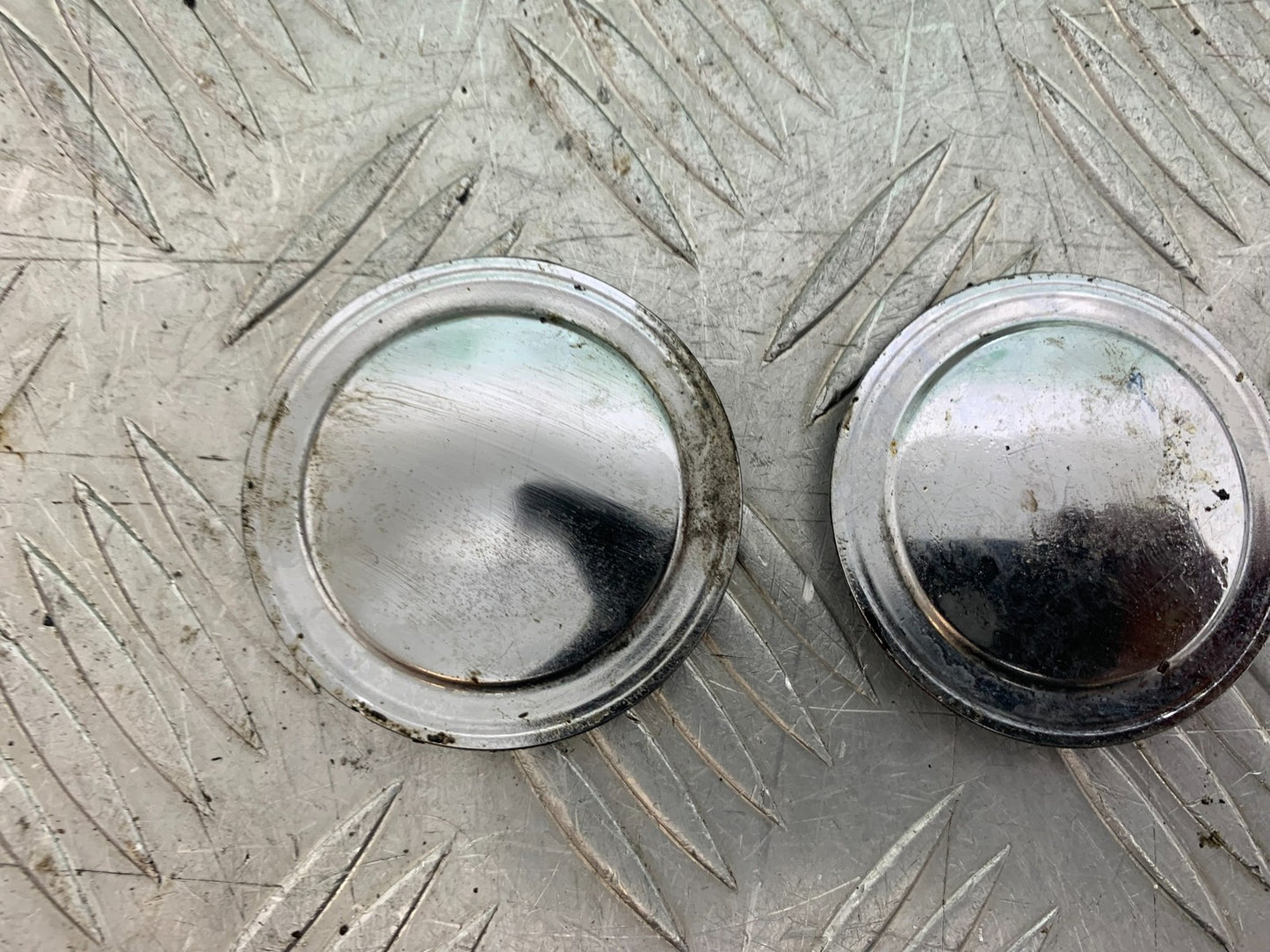 YAMAHA XV1100 XV 1100 VIRAGO CHROME FRAME CAPS  1990-1999 (CMB1190)