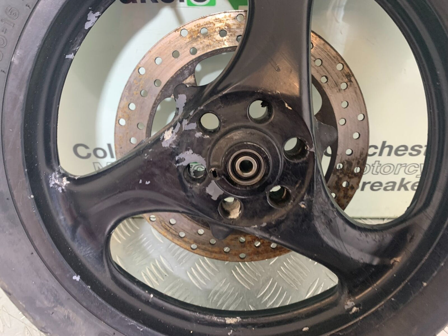APRILIA RS50 RS 50 FRONT WHEEL AND DISC YEAR 1996-1998 (CMB1132)