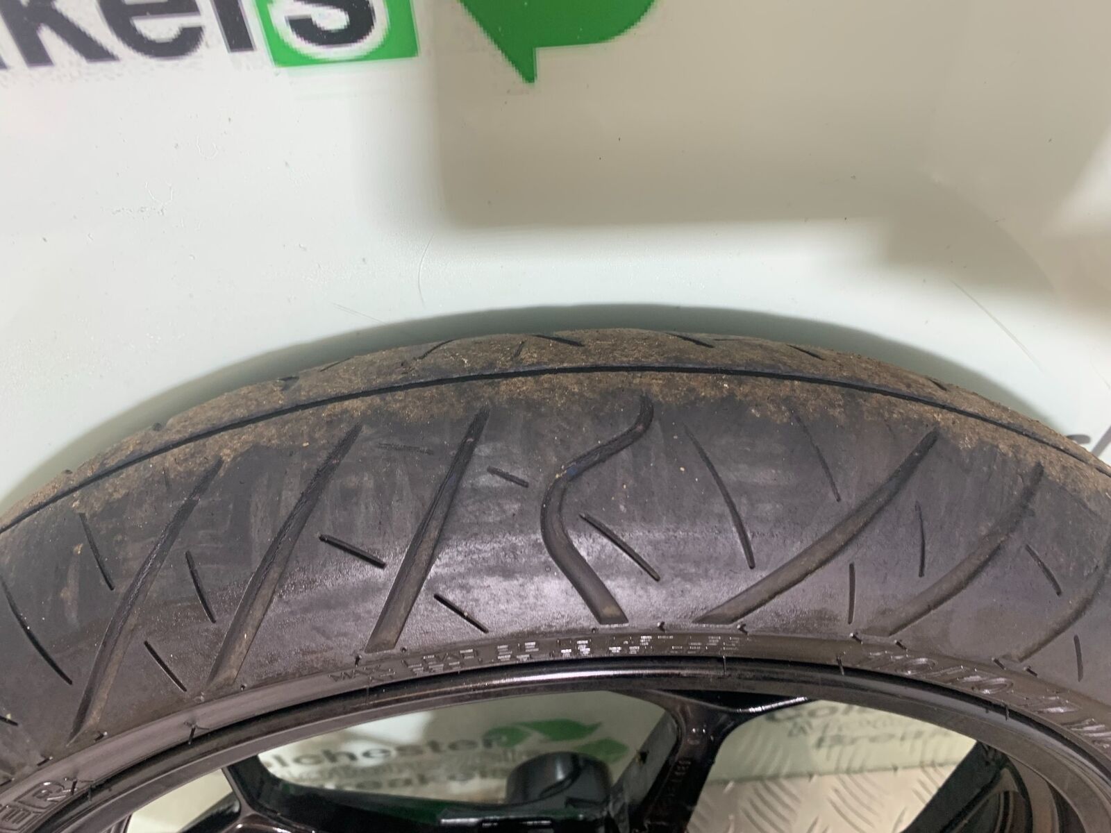 KAWASAKI Z300 ER300 FRONT WHEEL (WITH GOOD TYRE)   YEAR 2016-2018  (CMB1056)