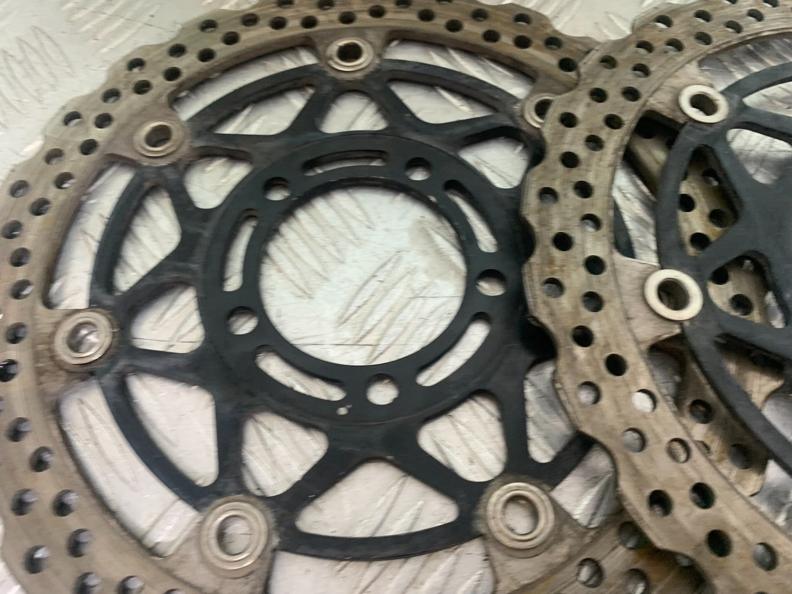 KAWASAKI GTR1400 GTR 1400 FRONT BRAKE DISCS   YEAR 2007-2009 (CMB1174)