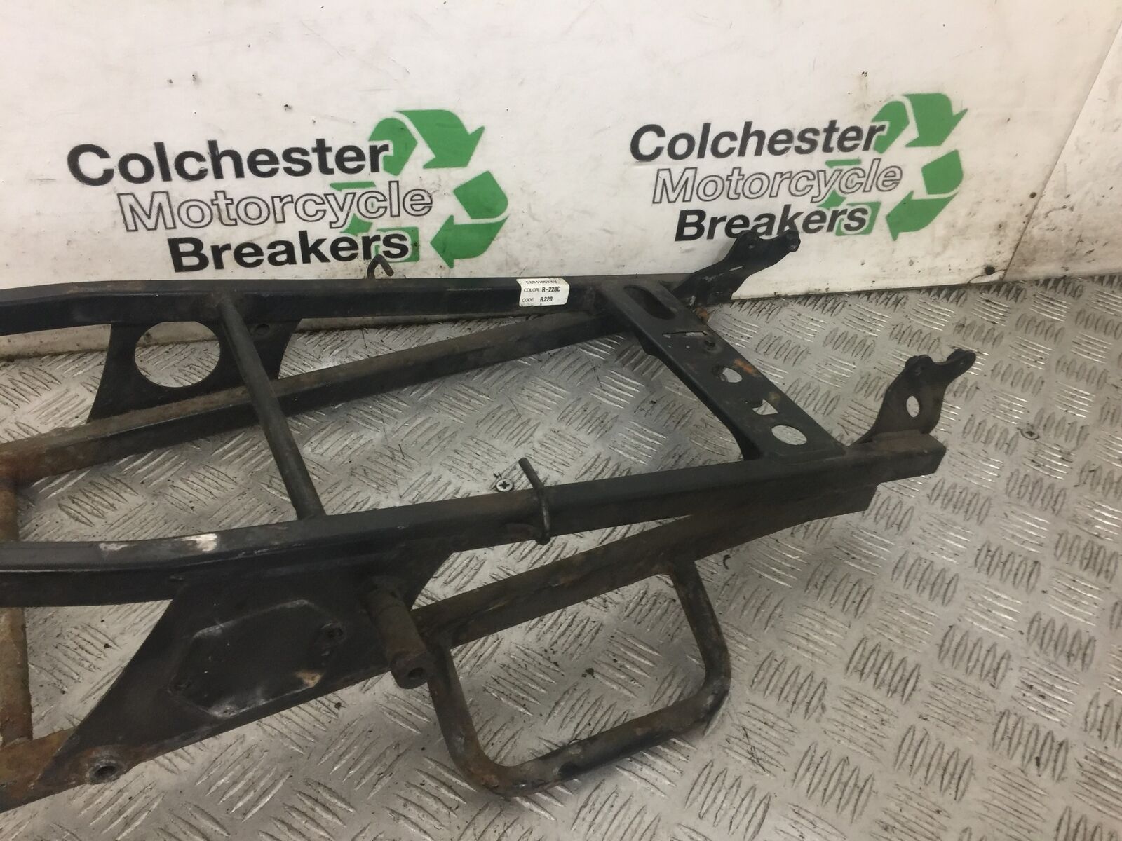 HONDA CBR1100 BLACKBIRD REAR SUBFRAME YEAR 1996-1998 (STOCK 862)