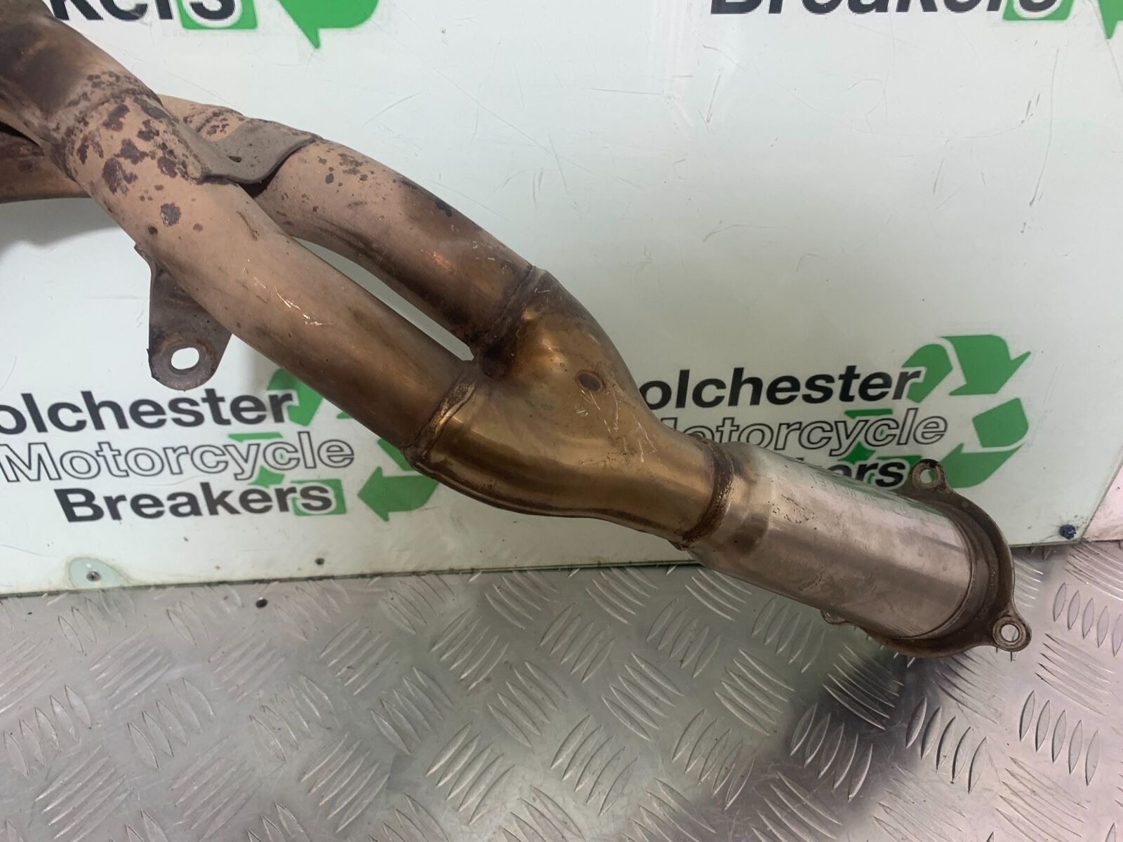 HONDA CBR 929 RRY FIREBLADE EXHAUST DOWNPIPES  YEAR 2000-01 (CMB1026)