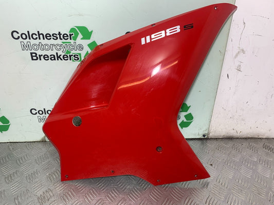 DUCATI 1198 S RIGHT FAIRING PANEL YEAR 2009-2011 (CMB1219)