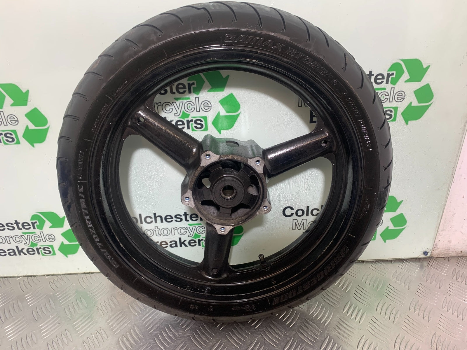 SUZUKI GSX650 F GSX 650 F FRONT WHEEL   YEAR 2008-16 (CMB1045)