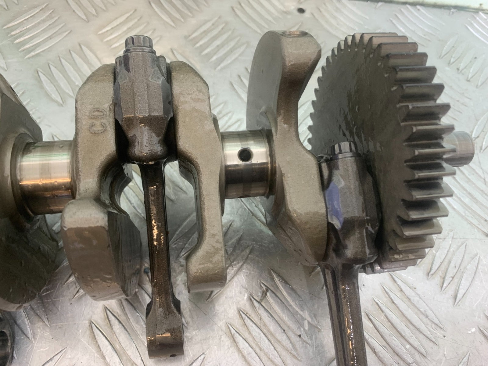 YAMAHA YZF R1 4C8 CRANKSHAFT AND RODS   YEAR 2007-2008 (CMB1237)