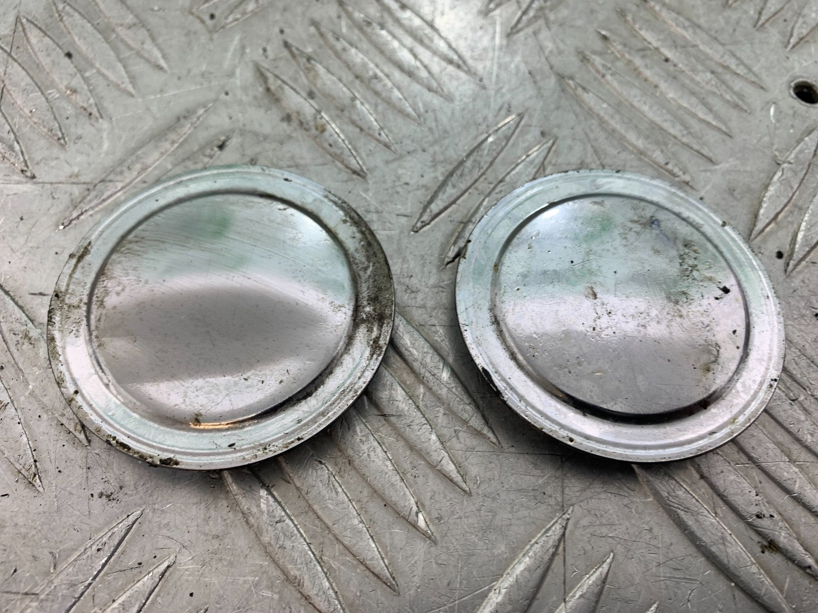 YAMAHA XV1100 XV 1100 VIRAGO CHROME FRAME CAPS  1990-1999 (CMB1190)