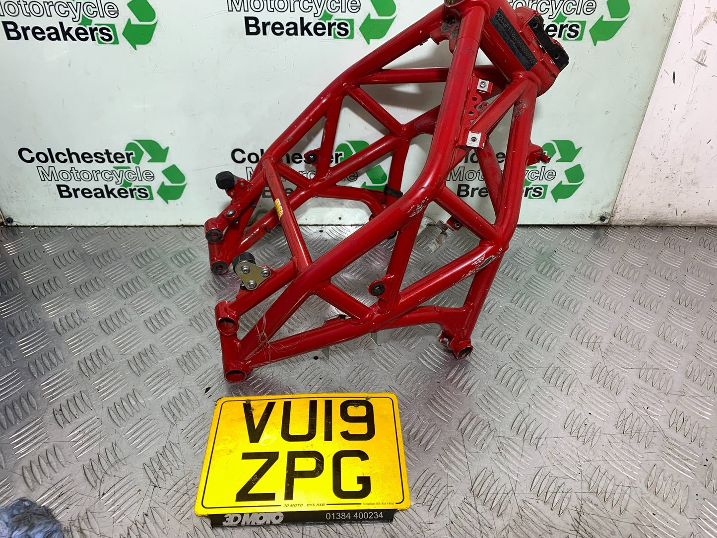 MV AGUSTA 800 F3 FRAME REG LOG BOOK   YEAR 2017-2019 (CMB1227)