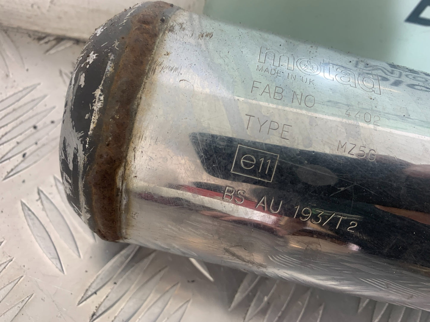 KAWASAKI GT550 GT 550 EXHAUST (SOLD AS PARTS)    YEAR 1984-87 (CMB1141)