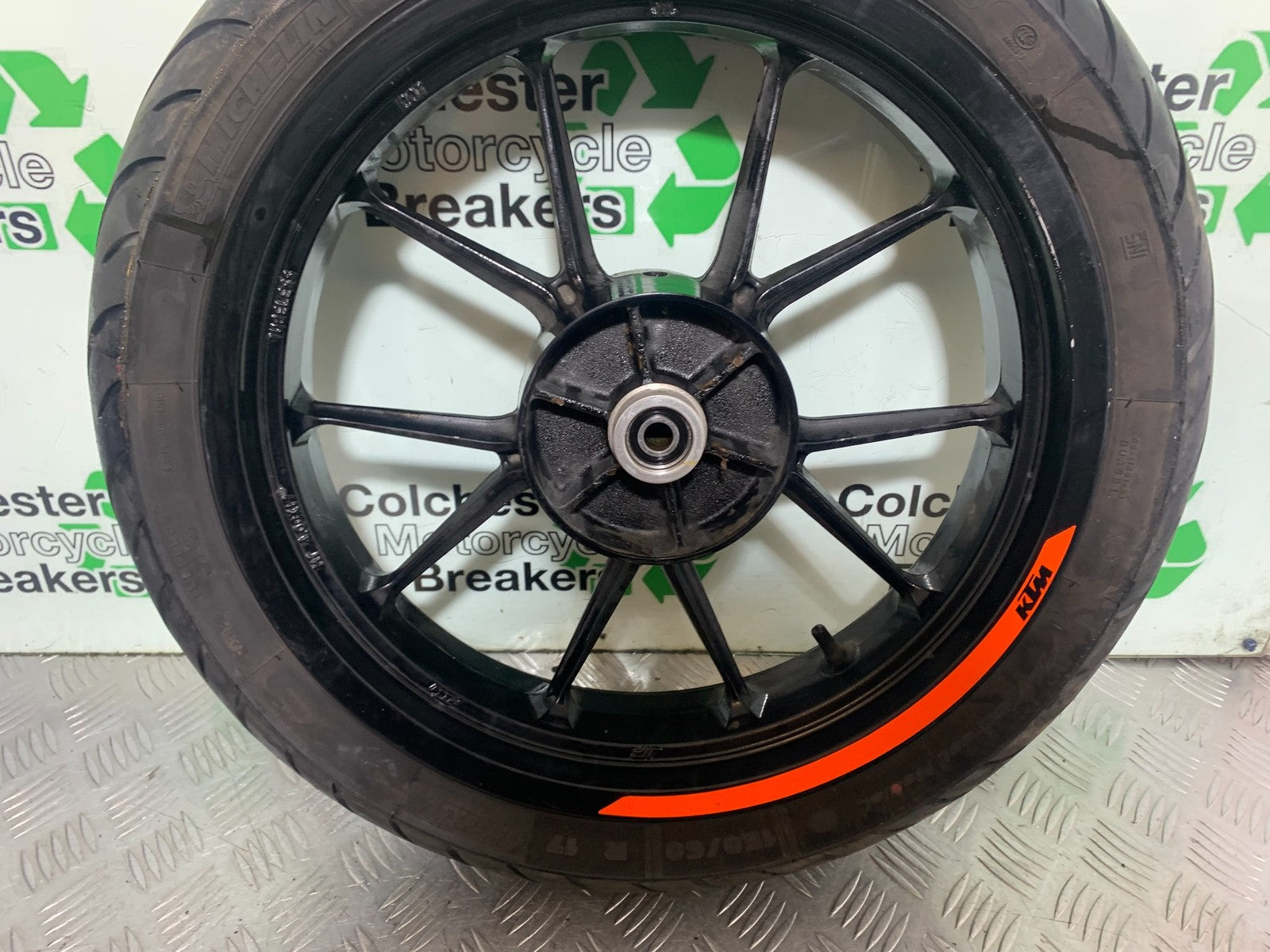 KTM DUKE 125 REAR WHEEL  YEAR 2017-2022 (CMB1222)