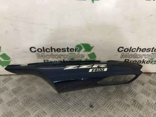 KAWASAKI ZZR1400 ZZR 1400 LEFT SEAT PANEL  YEAR 2007-11(STOCK 893)
