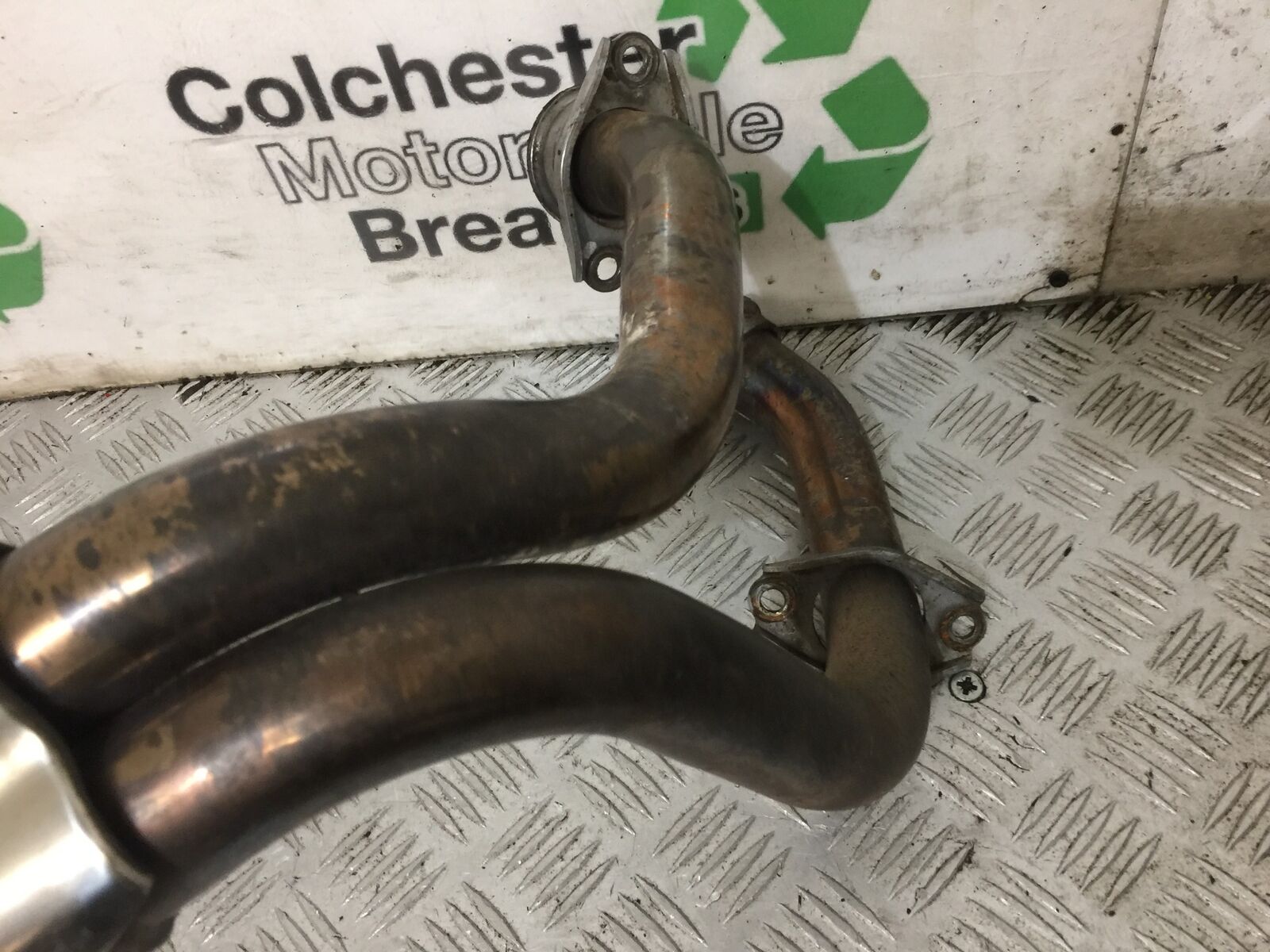 HONDA CRF1000 (DCT) AFRICA TWIN EXHAUST DOWNPIPES  YEAR 2019 (STOCK 835)