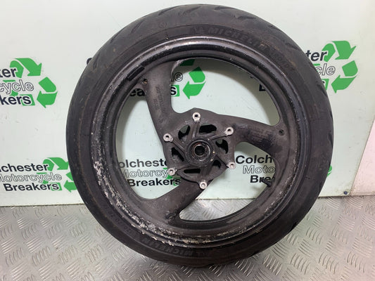 YAMAHA YZF1000 THUNDERACE FRONT WHEEL (GOOD TYRE) YEAR 1997-2000 (CMB1204)