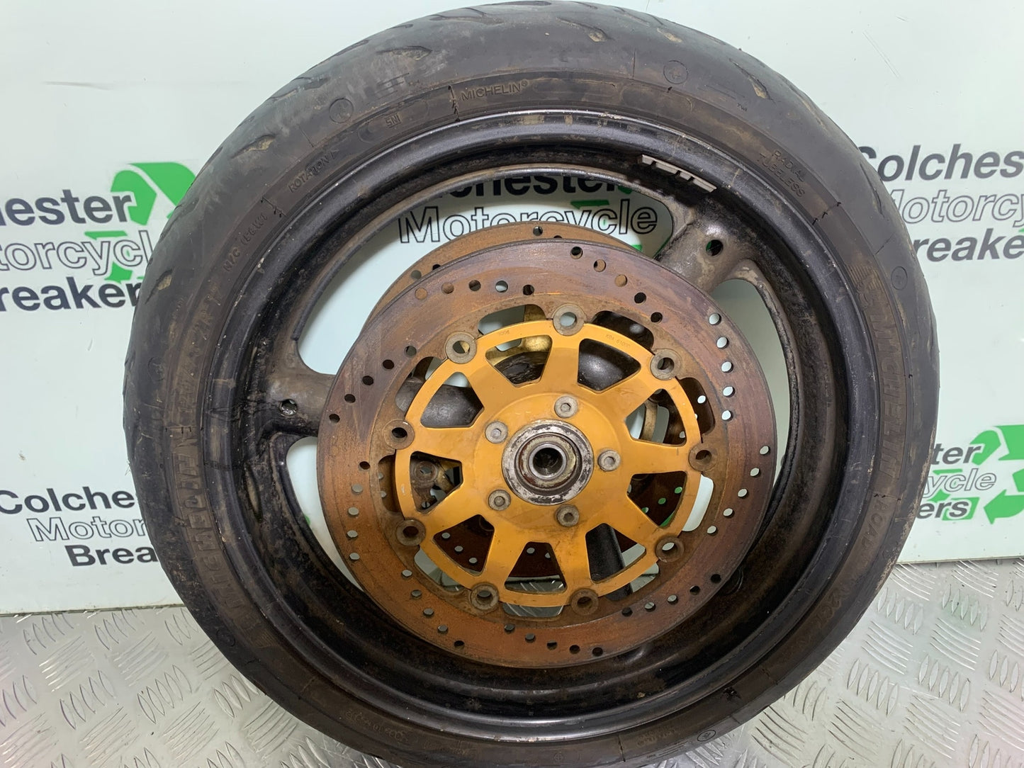 SUZUKI GSF1200  GSF 1200 BANDIT FRONT WHEEL   YEAR 1997-2000 (CMB1149)