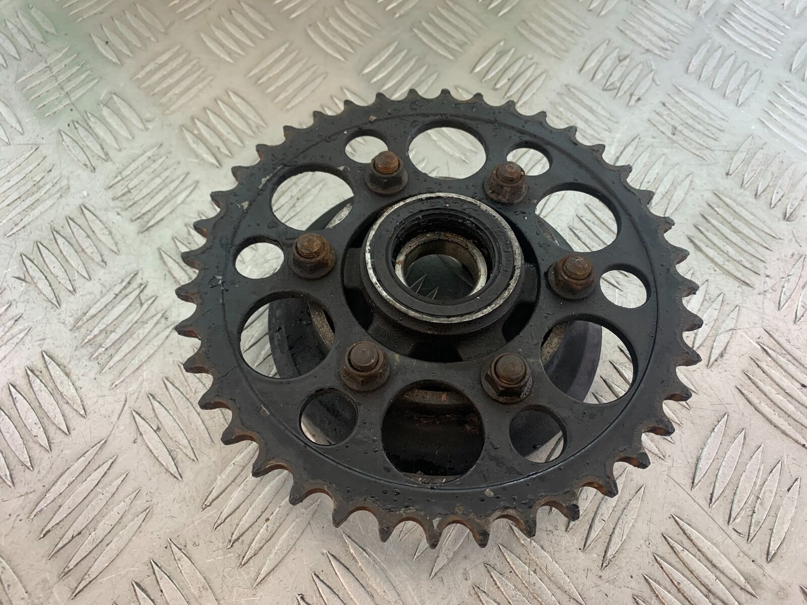 KAWASAKI ZX6R ZX636 REAR SPROCKET CARRIER  YEAR 2002  (CMB1100)